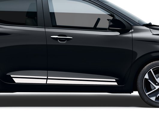 Клейка плівка “спортивні смуги”, колір білий глянцевий | Хюндай Мотор Україна - фото 8