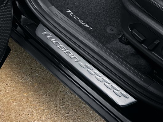 Cтальні накладки на передні пороги | Хюндай Мотор Україна - фото 8