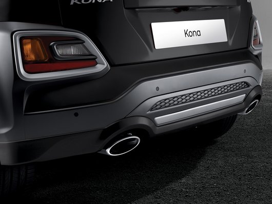 Задня накладка бампера, phantom black | Хюндай Мотор Україна - фото 8