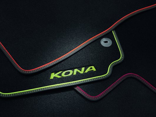 Килимки, велюр із зеленим акцентом, LHD | Хюндай Мотор Україна - фото 9