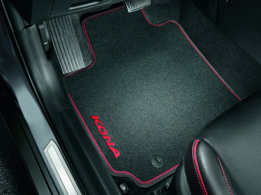 Килимки, велюр з червоним акцентом, LHD | Хюндай Мотор Україна - фото 8