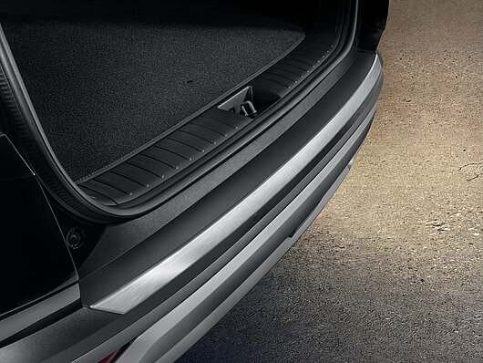 Накладка заднього бампера, колір матовий алюміній | Хюндай Мотор Україна - фото 8