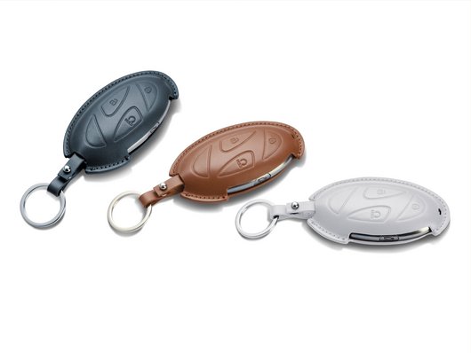 Шкіряний чохол для ключа Hyundai, білий | Хюндай Мотор Україна - фото 10