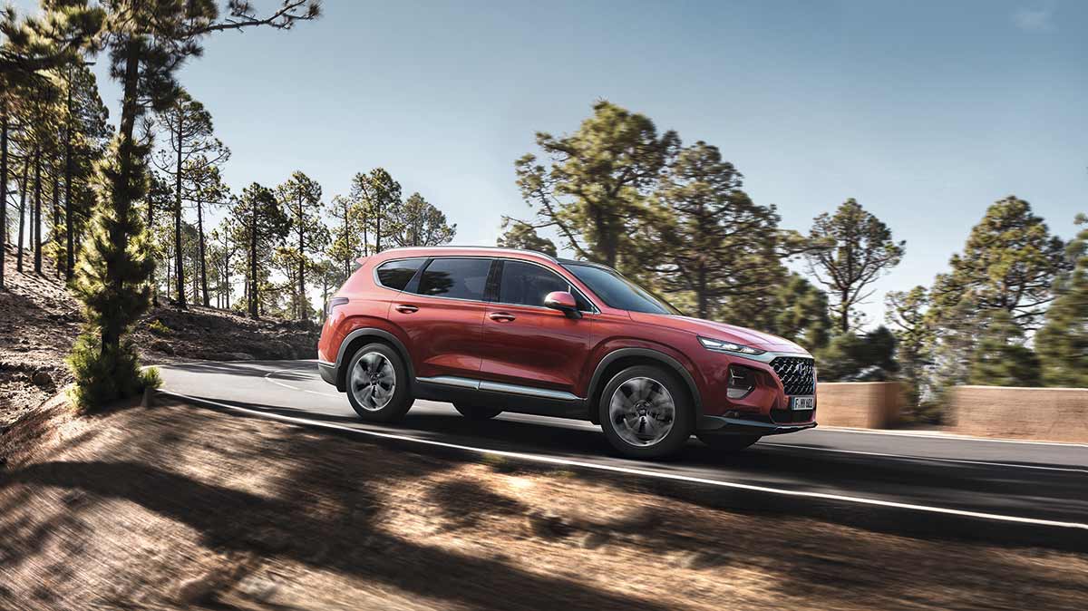 New Santa Fe в автоцентре 