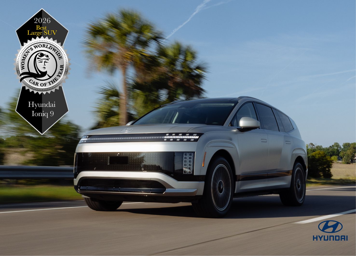 Hyundai IONIQ 9 визнано найкращим великим SUV у світі премією Women’s Worldwide Car of the Year 2026 | Богдан-Авто Харків - фото 6